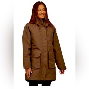 Patagonia Womans Great Falls Insulated Parka cone brow L Ws. NWT.